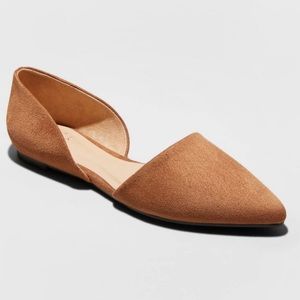 A New Day D'Orsay flats in Cognac size 8
